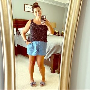 Loft Star Print Tank
